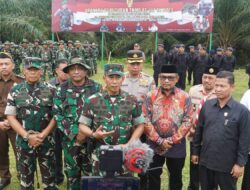 Pangdam IM secara resmi menutup kegiatan TNI Manunggal Membangun Desa (TMMD) Ke-117 TA 2023.