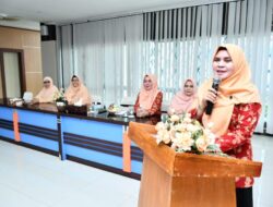 Pererat Silaturahmi, DPW Kota Gelar Diskusi dengan DWP Sekretariat DPRK
