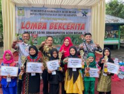 Gelar lomba bercerita, Kemenag Aceh Besar apresiasi Dinas Arpus