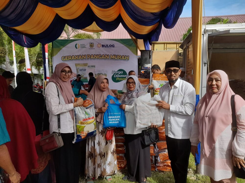 Pemko Banda Aceh bersama Badan Pangan Nasional dan Bulog Selenggarakan Gerakan Pangan Murah