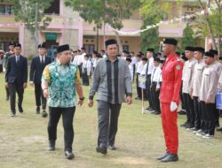 Pj Bupati Aceh Besar Pimpin Apel Tahunan Pesantren Modern Al-Falah Abu Lam U