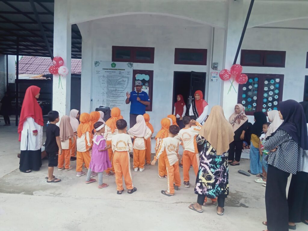Semarakkan HUT RI ke-78, PAUD Nuruzzahra Peunyeurat Adakan Berbagai Lomba