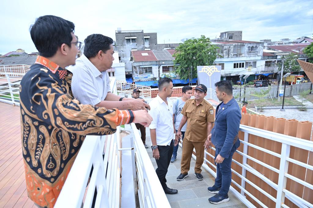 Tim Pansus DPRK Banda Aceh Tinjau Pasar Aceh Shopping Center