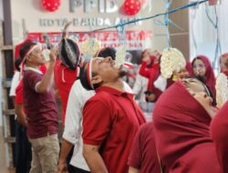 Meriah, DIskominfotik Banda Aceh Peringati HUT ke 78 RI dengan Berbagai Lomba