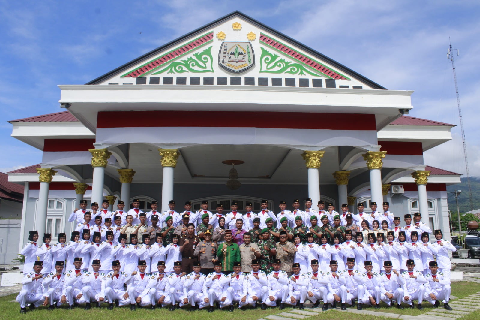 Tugas Paskibraka Selesai, Pj Bupati lepas Paskibraka Aceh Tenggara 2023
