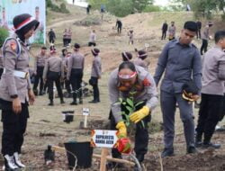 Lestarikan Lingkungan, Kapolresta Banda Aceh Tanam Pohon di Puslat Satbrimob Polda Aceh