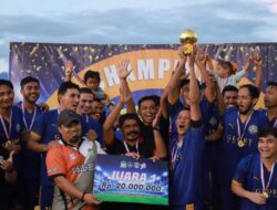 GST Persipura Suka Tani Juara Sepakbola HUT Ke-3 Jantho FC