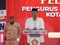 Pengurus DPC Partai Gerindra Kota Banda Aceh Dilantik