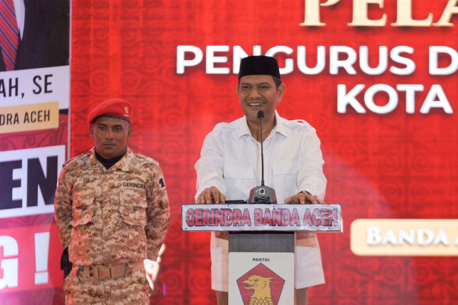 Pengurus DPC Partai Gerindra Kota Banda Aceh Dilantik