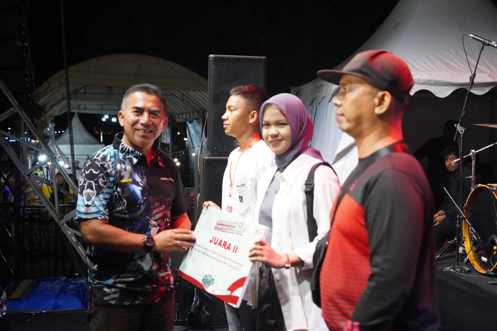 Festival Band dalam rangka menyemarakkan HUT Ke-78 Kemerdekaan Republik Indonesia.