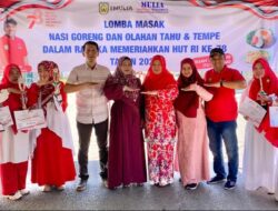 Lomba Masak Semarakkan HUT Ke 78 RI di Gampong Mulia