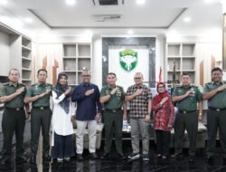 Kasdam IM mewakili Pangdam IM menerima Audiensi dengan Ketua Yayasan Jantung Indonesia Cabang Aceh.