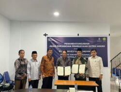 PT LKMS Mahirah Muamalah dan Pusat Investasi pemerintah Tanda Tangan Perjanjian Ultra Mikro Bersama