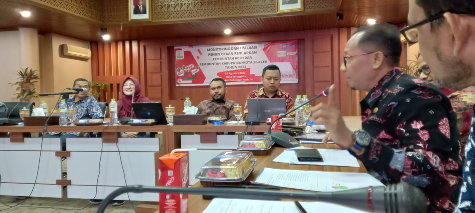 Tingkatkan Kualitas Layanan Pengaduan, Pemko Banda Aceh Ikuti Evaluasi SP4N LAPOR