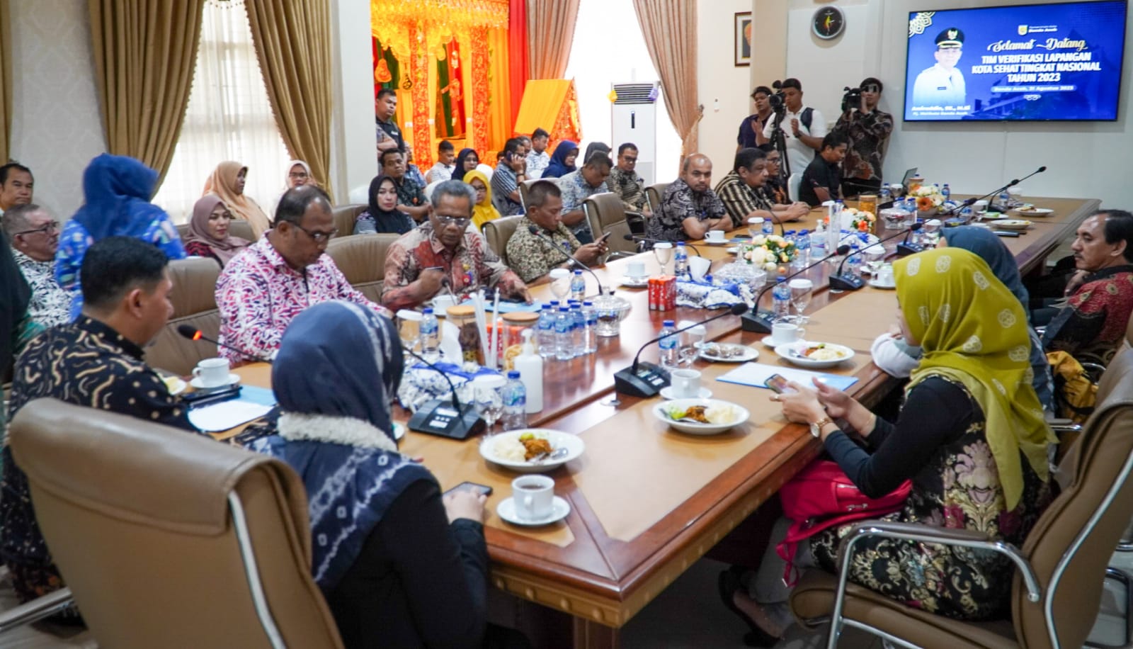 Menuju Kota Sehat, Pemko Banda Aceh Sambut Kedatangan Tim Verifikasi Lapangan KKS