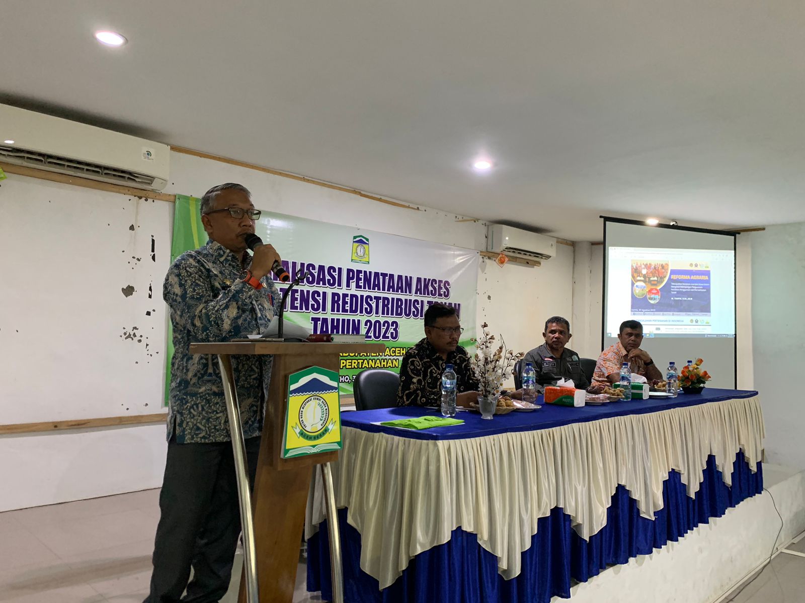 Aceh Besar Sosialisasikan Percepatan Tahapan Redistribusi Tanah