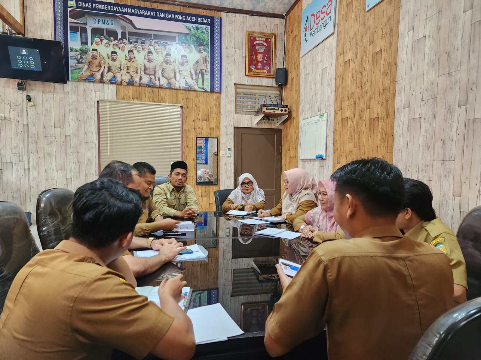 Aceh Besar Salurkan Bantuan Operasional Mukim Semester I Tahun 2023