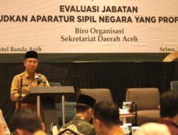 Asisten III Sekda Aceh Buka Rakor dan Sosialisasi Evaluasi Jabatan Aparatur Sipil Negara
