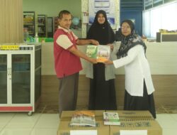 Dukung Minat Baca, SUPM Ladong Sumbang 299 Eksemplar Buku