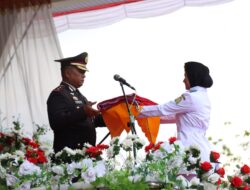 Kapolres Aceh Besar Pimpin Upacara Peringatan HUT ke-78 RI, Sampaikan Hal Ini