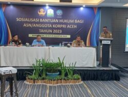 Korpri Aceh Gelar Sosialisasi Bantuan Hukum untuk Pengurus
