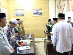 PAW Anggota MPU Aceh Besar, Tgk Hasanuddin Gantikan Tgk Mukhlis
