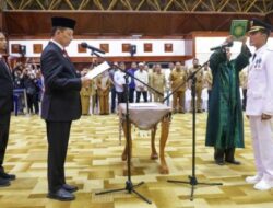 Penjabat Gubernur Aceh Lantik Syaridin Jadi Pj Walikota Langsa
