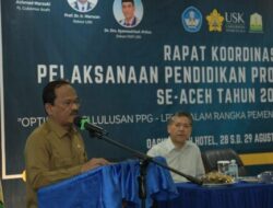Pj Gubernur Imbau Bupati dan Kadisdik se-Aceh Memanfaatkan Potensi Lulusan PPG