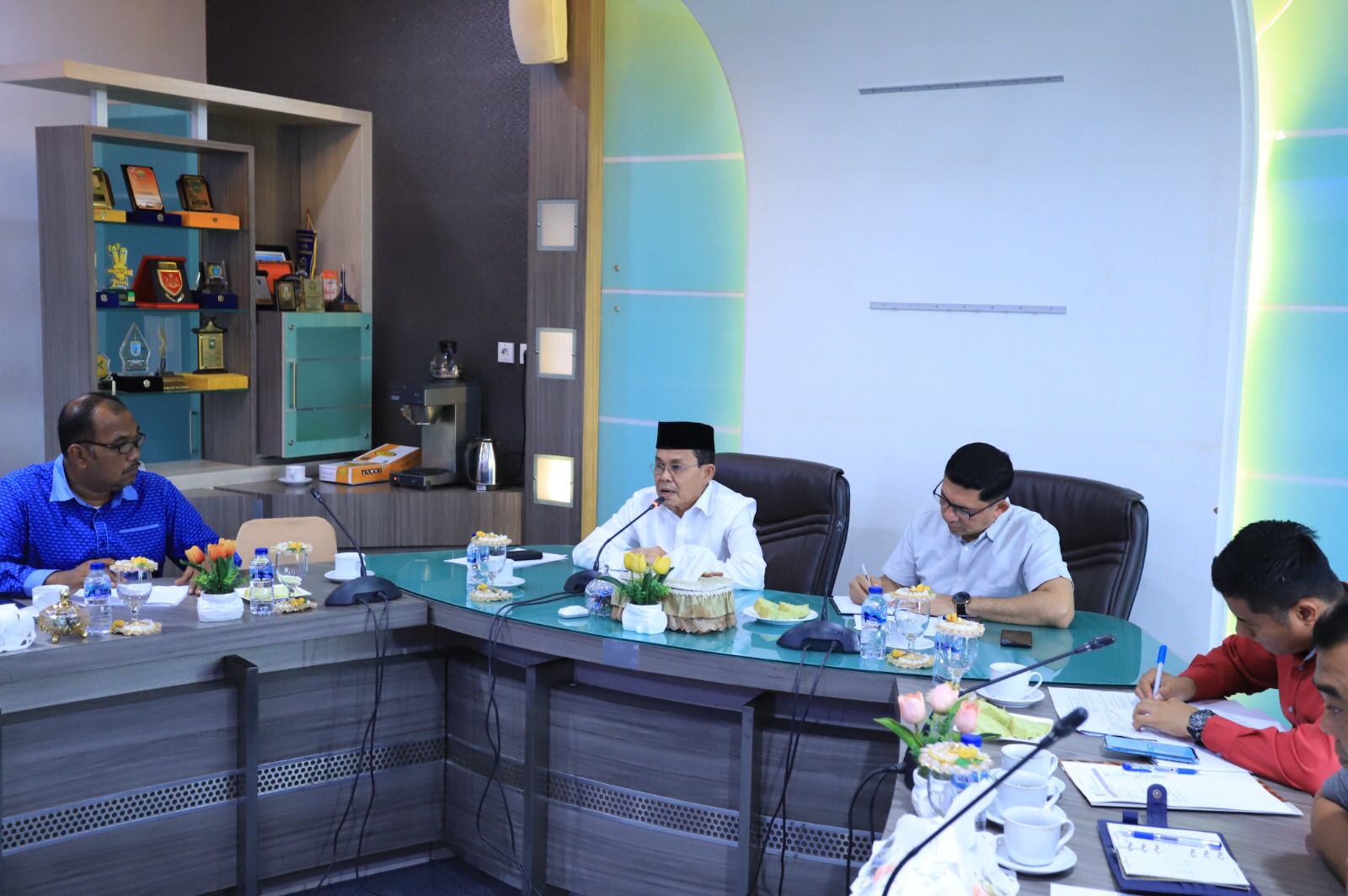 Pj Wali Kota Amiruddin Gelar Rapat Koordinasi Bersama Para Asisten dan Kabag