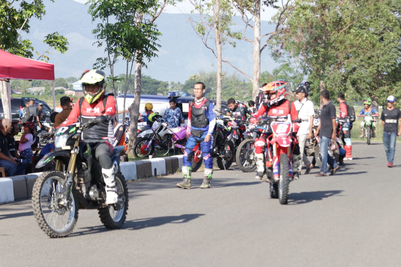 Ratusan Rider Mulai Berdatangan RATA - 5 Trail Merdeka Adventure