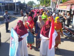 Himpaudi Kecamatan Lueng Bata Gelar Pawai Budaya