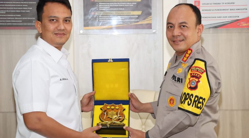 Kapolresta Banda Aceh Siapkan Polisi Sebagai Penghubung dengan PMI