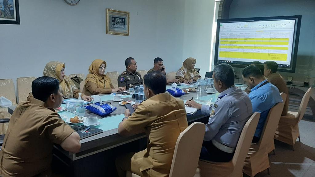 Pemko Banda Aceh Gelar Rapat Persiapan Jelang Roadshow Bus KPK Di Banda Aceh