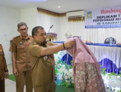 Pj Bupati Iswanto Buka Bimtek Replikasi Transformasi Perpustakaan Berbasis Inklusi Sosial