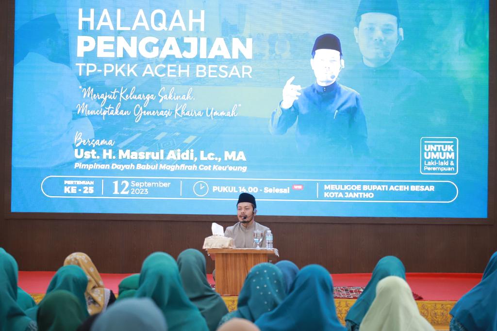 Tgk H Masrul Aidi Lc MA: Keluarga Sakinah, Keinginan Semua Muslim dan Muslimah