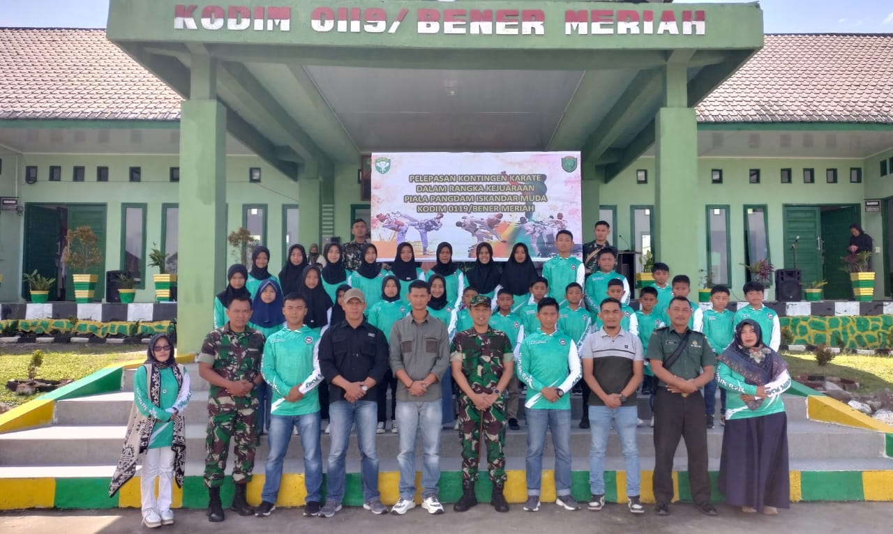 Letkol Kav Ino Dwi, Lepas Kontingen Karate-Do Kejuaraan Piala Pangdam Iskandar Muda
