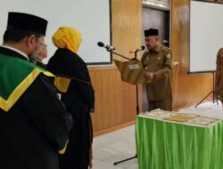 Camat Syiah Kuala Lantik Anggota TPG Pergantian Antar Waktu