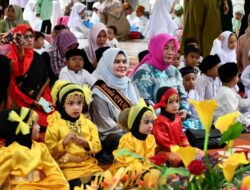 Wardiati Bacakan Buku Cerita, Anak-anak PAUD Penuhi Pendopo