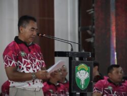 Kasdam IM secara resmi menutup turnamen kejuaraan Pangdam Iskandar Muda open Karate Championship Tahun 2023.