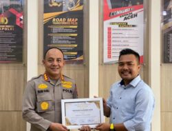 APAM, FPA, Dan FAB serahkan Piagam Penghargaan Kepada Kapolresta Banda Aceh