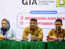 Wakili Pj Bupati, Sekda Sulaimi Buka Pelatihan GTA Aceh Besar
