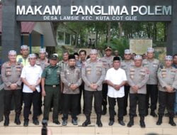Pj Bupati Aceh Besar Bersama Kapolda Aceh Ziarah Makam Panglima Polem