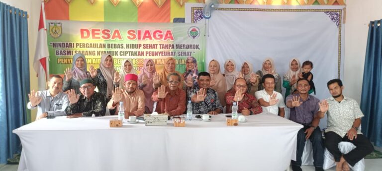 Peunyeurat Lakukan Penyuluhan dan Sosialisasi Aids, Tuberculosis dan Malaria