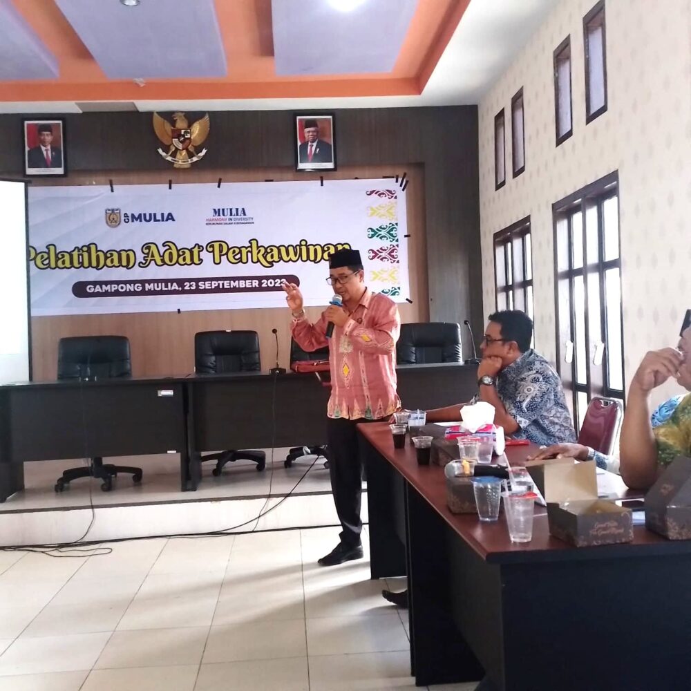 MAA Kota Banda Aceh Jadi Pemateri Tentang Adat Perkawinan Aceh