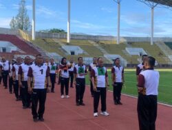 Tingkatkan Imun Tubuh, Personel Polresta Banda Aceh Laksanakan Olahraga Bersama