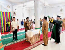 Camat Kadafi Lantik Pj Keuchik Gampong Mibo