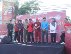 Ketua DPRK Hadiri Senam Sehat Menuju Pemilu 2024