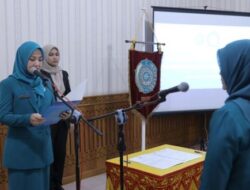 Ayu Marzuki Minta Pj. Ketua PKK Kota Langsa Amanah dalam Menjalankan Tugas
