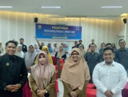 DP3AP2KB Kota Banda Aceh Gelar Pelatihan Psychological First Aid