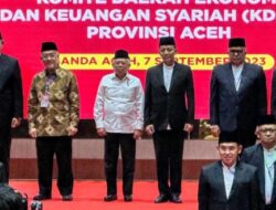 Hadiri Pengukuhan KDEKS Aceh, Wapres: Ingatkan Pentingnya Sinergi dan Kolaborasi